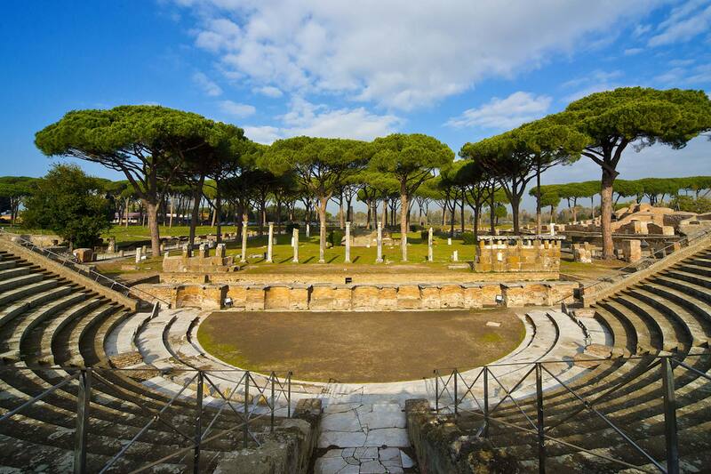 Theatre and Guild seats square, 1st century BC-4th century AD