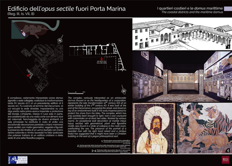 Panel 91 - Edificio dell'opus sectile fuori Porta Marina