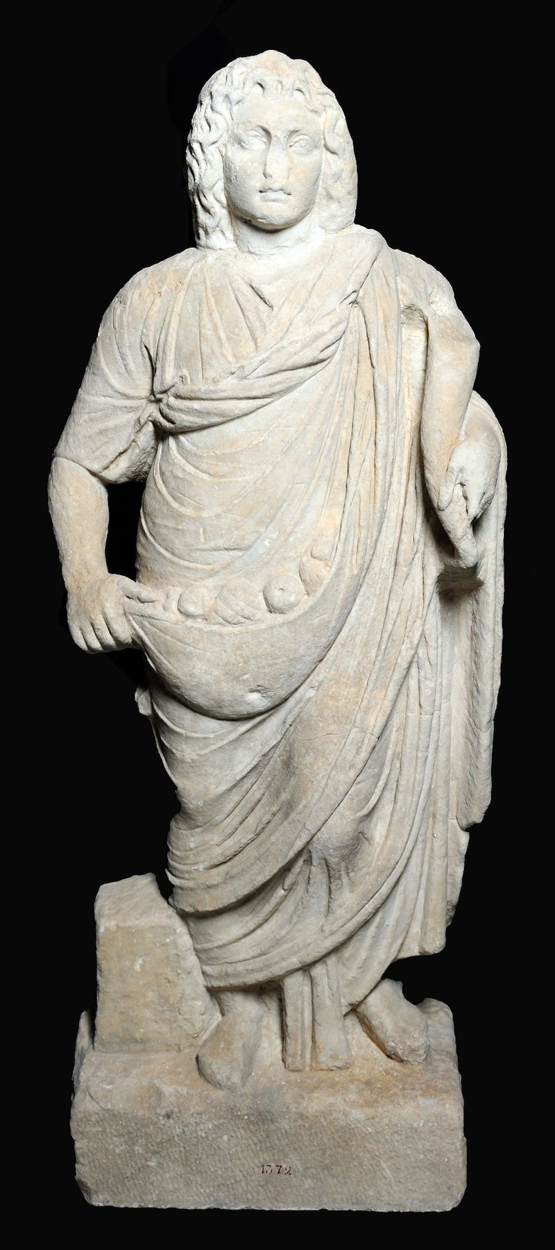 Marble statue of god Vertumnus