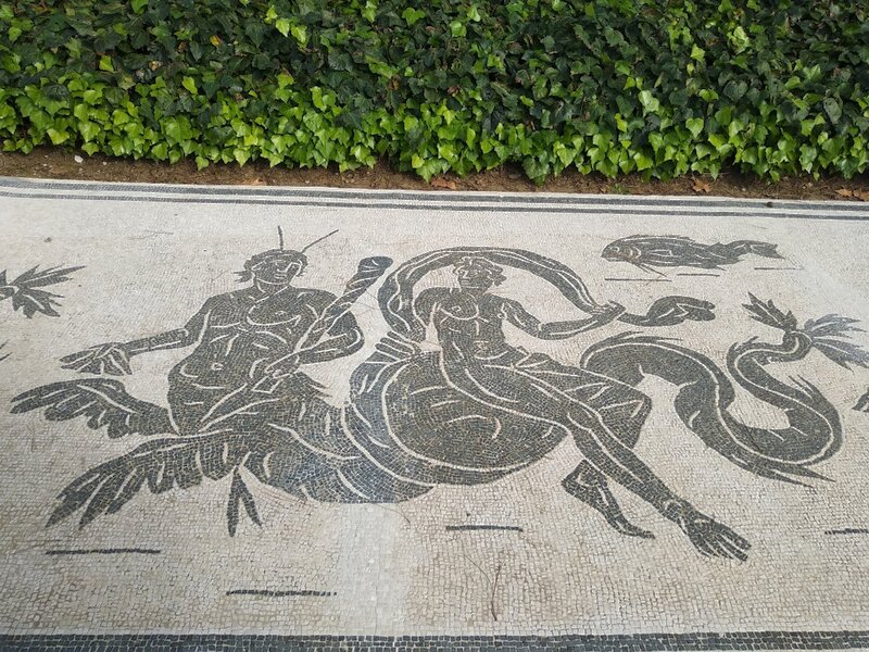 Mosaico Vicus Augustanus. foto M Lo Blundo