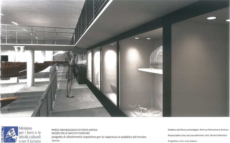 rendering museo delle navi