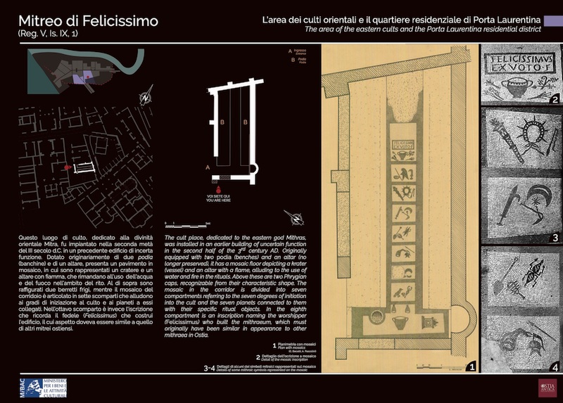 Pannello 34 - Mitreo di Felicissimo