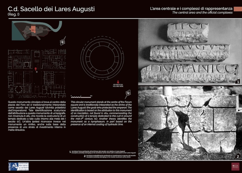 Pannello 56 - Cd. Sacellum dei Lares Augusti